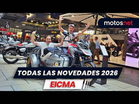 🌟 ¡Las motos que llegan en 2026! | Novedades Salón de Milán EICMA 2025 / motos.net