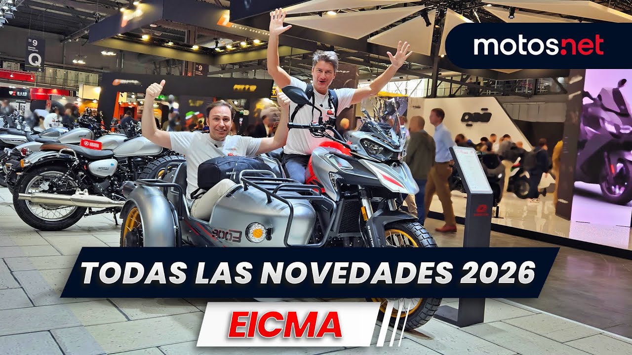 🌟 ¡Las motos que llegan en 2026! | Novedades Salón de Milán EICMA 2025 / motos.net