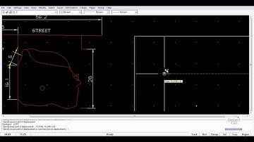 Constructing a GardenCAD drawing from first principles using feet and inches