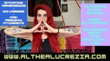 Light Language for Heart Chakra & releasing stuck energy (grief/pain/emotional Loss)