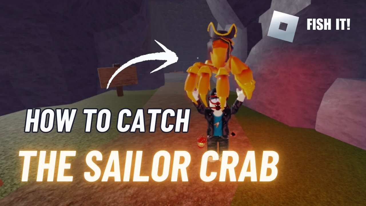 INSANE 1 IN 5000 CATCH - How to Get Sailor Crab Fast in Fish It Roblox Tutorial