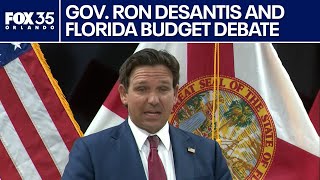 DeSantis, state legislature battle over state budget