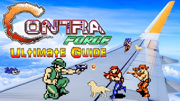 #Contra Contra Force - NES - ULTIMATE GUIDE - ALL Missions, ALL Bosses, ALL Secrets, 100%!