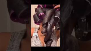 Straightening My Type 4 Hair With Out Flat Irons Before Postpartum Hair Loss