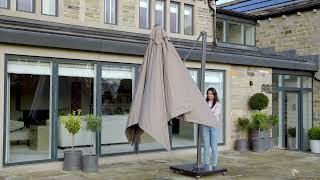 Platinum Parasol Demonstration - Pacific Lifestyle