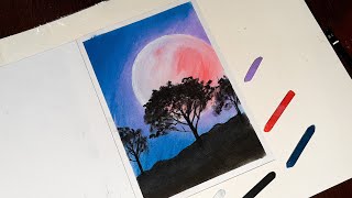 #44 | Tutorial menggambar mudah dengan soft pastel screenshot 3