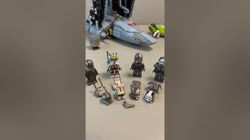 Upgrading LEGO Bad Batch Minifigs #shorts​