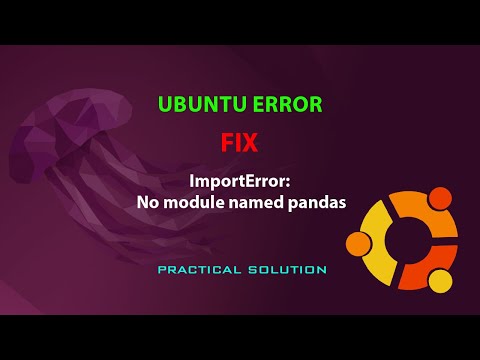 UBUNTU FIX: ImportError: No module named pandas