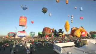 Albuquerque International Balloon Fest Time-Lapse Video