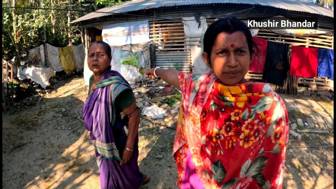 বৌমার অত্যাচারে শাশুড়িকে থাকতে হয় গোয়াল ঘরে।