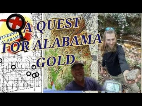 Alabama Gold Prospecting , Gold Mining,Creek Gold, River Gold in Alabama