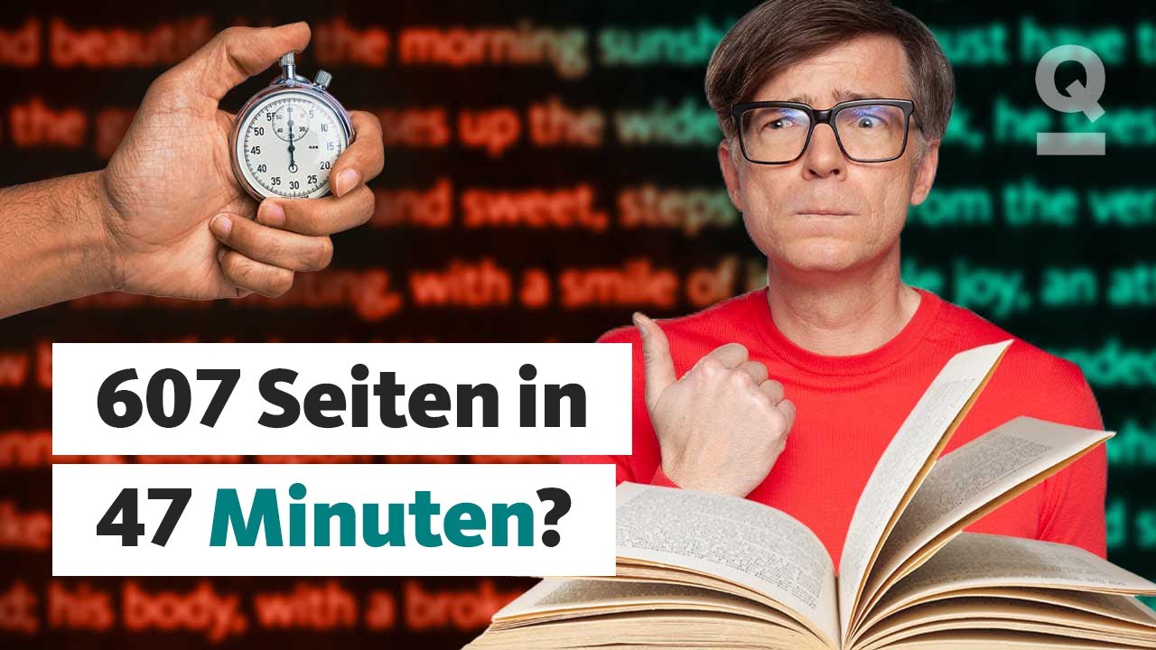 Kann Man Schnelllesen Trainieren Quarks Dimension Ralph YouTube