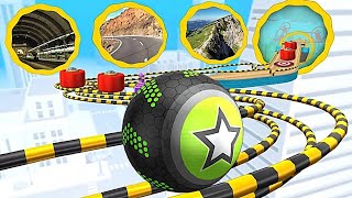 : GOING BALLS SPEEDRUN, PORTAL RUN, HARD LEVEL SECTIONS
