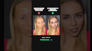 Persona - Better than photoshop! #makeup #photoeditor #model #beautyhacks screenshot 3