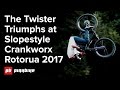 The Twister Triumphs - Slopestyle Finals Highlights | Crankworx Rotorua 2017