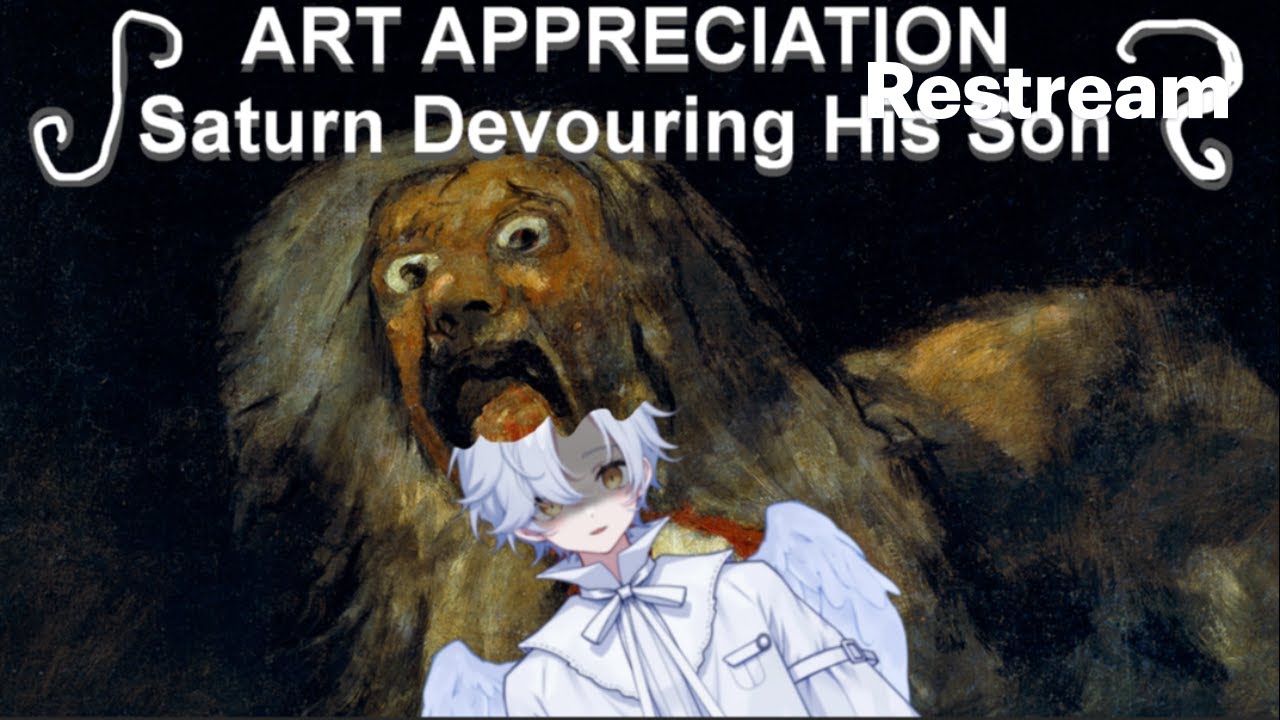 vtuber art talk: Saturn Devouring His Son