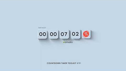 Countdown Timer Toolkit V19 for After Effects 2023