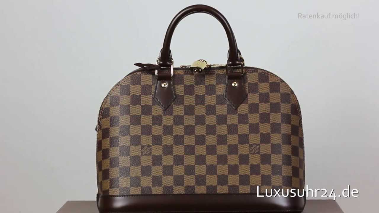 Louis Vuitton Alma PM N53151 Luxusuhr24 Ratenkauf ab 20 Euro/Monat - YouTube