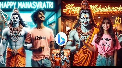 How To Create Instagram Viral 3D Ai Mahashivratri Image | Mahadev Bing Ai image Generator Tutorial