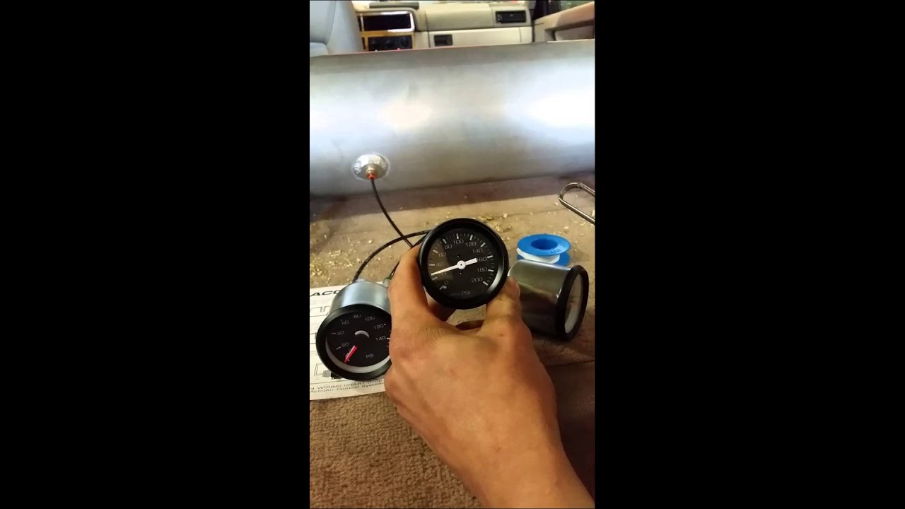 AccuAir faulty tank pressure gauge YouTube
