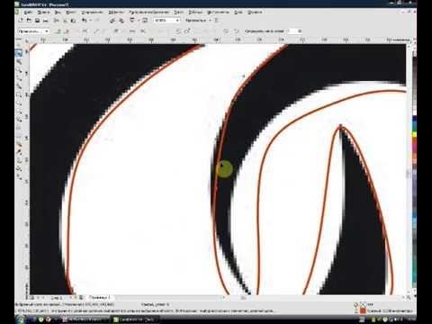 Урок в кореле. Изображения в coreldraw. Отрисовка портрета в корел. Отрисовка в кореле. Портреты в coreldraw.