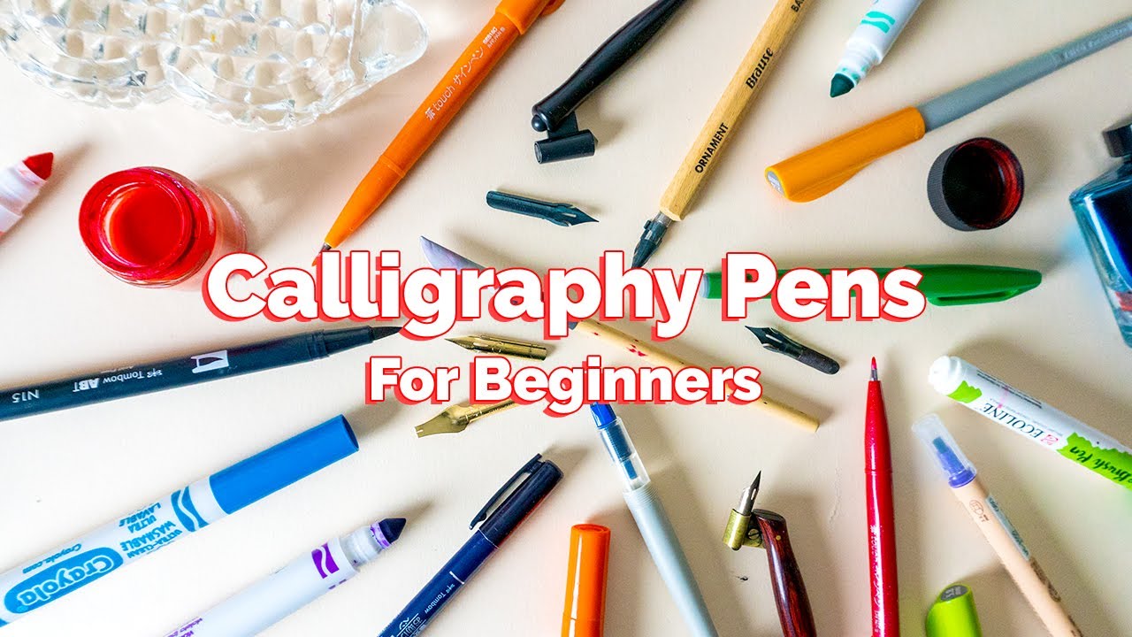 Best Calligraphy Pens For Beginners (Blackletter, Brush Lettering &  Copperplate) 