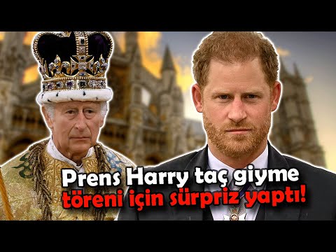 Prens Harry, Kral III. Charles'ın taç giyme törenine geldi!