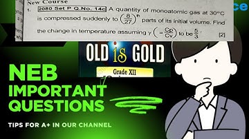 A quantity of monoatomic gas at 30°C is compressed suddenly to (8/27) ^ (6n)
