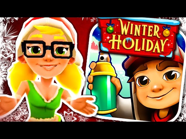 SUBWAY SURFERS WINTER HOLIDAY 2019 l ELF TRICKY PRANCHA JINGLES ♡ ♥