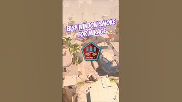 Quick, clean & easy Mirage window smoke – fast lineup for mid control | CS2 essential