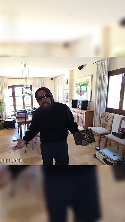 Kanye West says he is God and throws shots at Kim Kardashian on stream 😳🔥