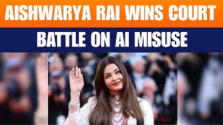 LIVE: Big Win: Delhi HC Protects Aishwarya Rai’s Personality Rights |  Abhishek Bachchan | News9