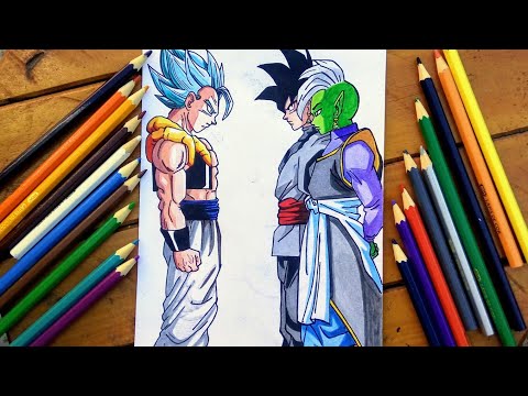 Видео Como desenhar GOKU BLACK passo a passo