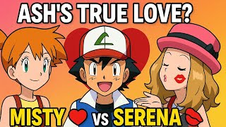 Celebrity “Ash’s True Love? Misty ❤️ vs Serena 💋 | Pokémon Love Story Explained Wealth
