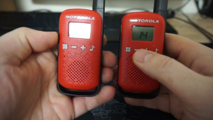 Motorola - talkies walkies t42 rouge