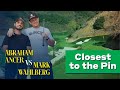 Mark wahlberg vs abraham ancer at wahlbergs insane backyard golf facility