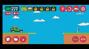 Bridge building game play  Level 5 So easy