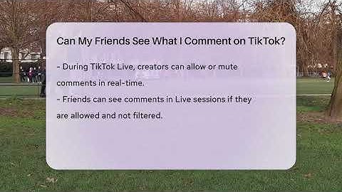 Can My Friends See What I Comment on TikTok? - Everyday-Networking