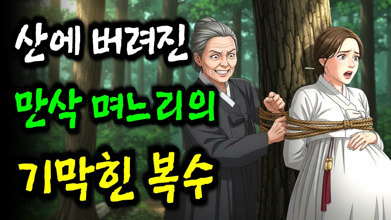 임신한 며느리를 숲에 버린 잔혹한 시어머니, 10년 뒤 거상이 되어 돌아온 며느리를 보고 땅을 치며 통곡한 이유 | 소름 돋는 야담·기막힌 민담·전설·인생 역전 옛날이야기 오디오북