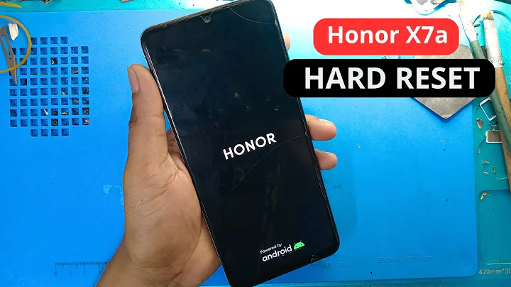 How to Hard Reset HONOR X7A Phone - Unlock the Screen Lock - Erase All Data - Factory Reset