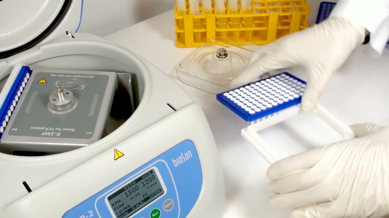 CVP 2, Centrifuge/Vortex for PCR plates_GenomicBase