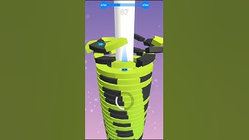 Asmr Crashing Plates 😵😳 #gamingvideos #stackball #shorts