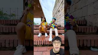 Santi lén các bạn để ăn kem và cái kết #santi #funny #shorts