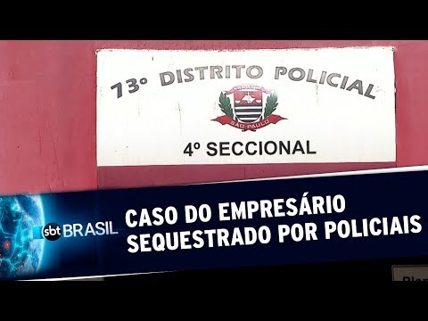 Ex-delegados da PF tentaram acordo com policiais suspeitos de sequestro | SBT Brasil (05/10/19)