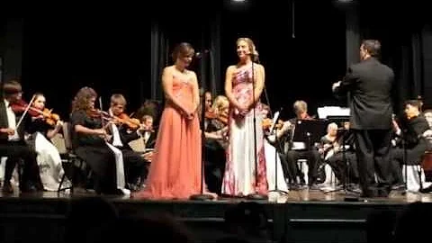 Teagan Amey and Rachael Schwartz AHS Orchestra Con...