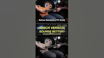 Do the Peavey amps in the Axe Fx III sound better before or after being remastered? (Part 2)
