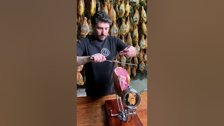 Jamón Feito no Brasil !            #jamón #gastronomia #food #chef #charcutaria