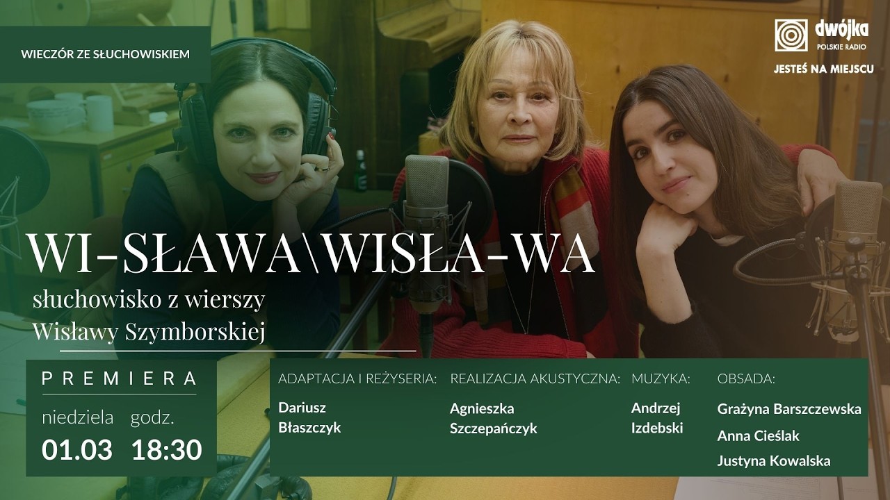Jak powstawało słuchowisko z wierszy Wisławy Szymborskiej?