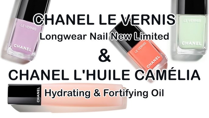 CHANEL NAIL POLISH REVIEW  Chanel LE VERNIS longwear
