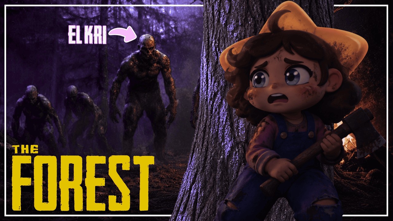 Nuestra primera vez jugando the forest || ¿Podremos sobrevivir la primera noche?